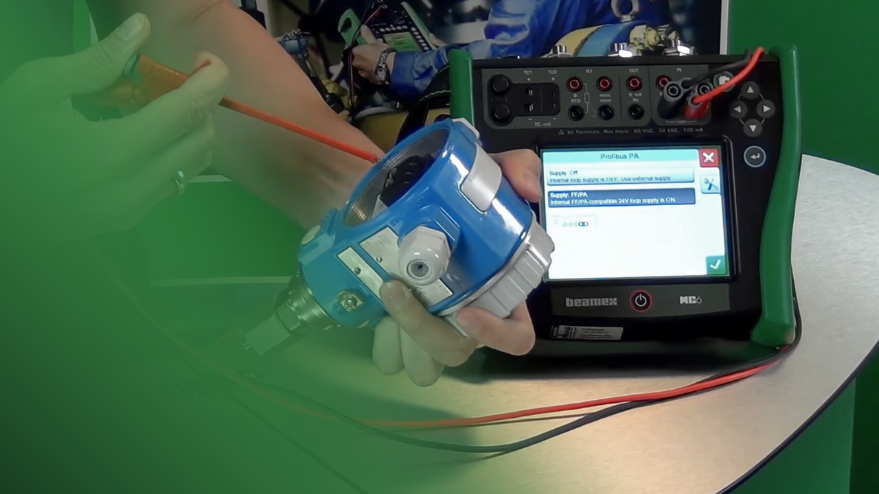 How to save smart transmitter configuration - Beamex MC6