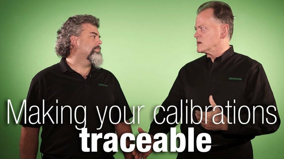 How to make calibrations traceable