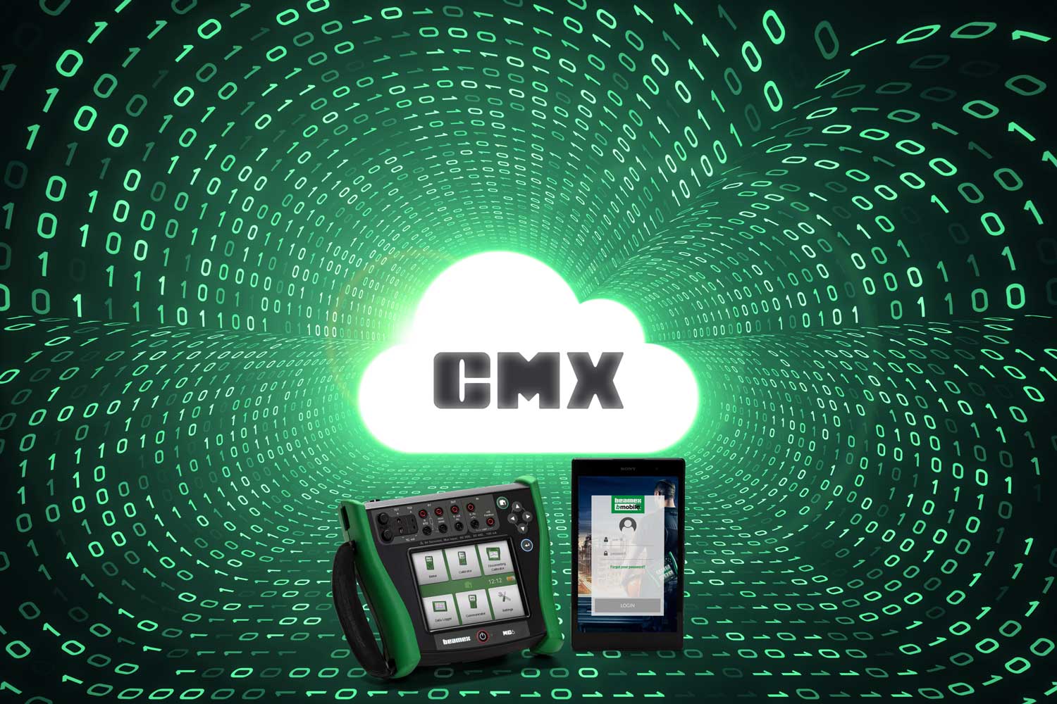 Logiciel de métrologie Beamex CMX installé dans le Cloud