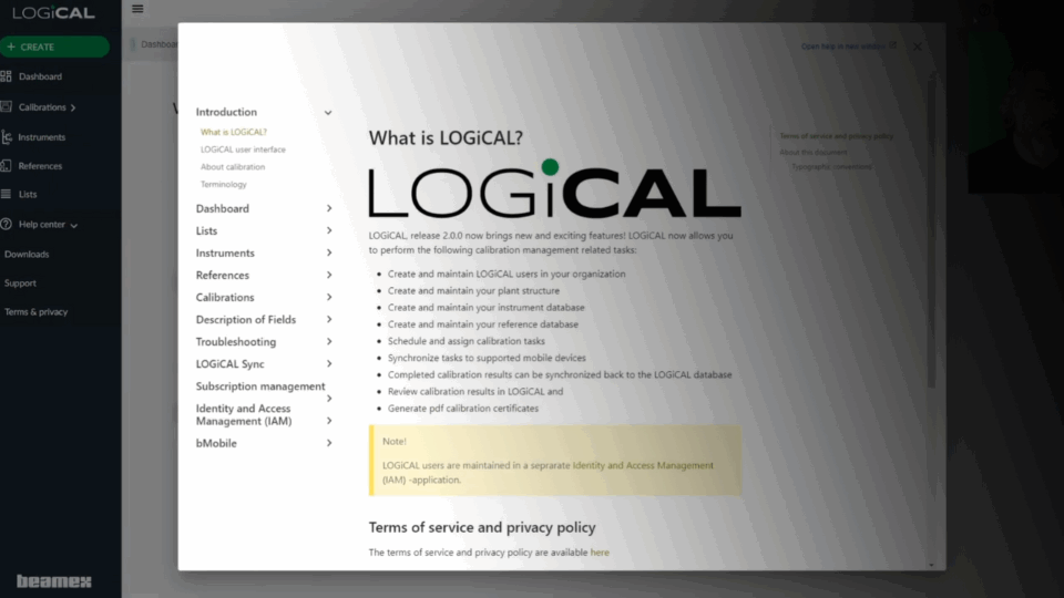 Beamex LOGiCAL