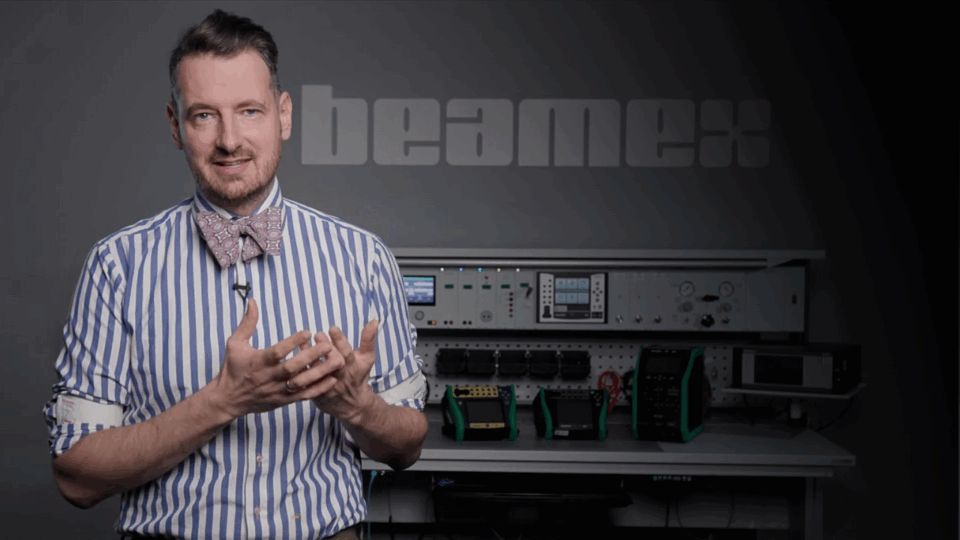 Running the HART communicator from Documenting Calibrator mode