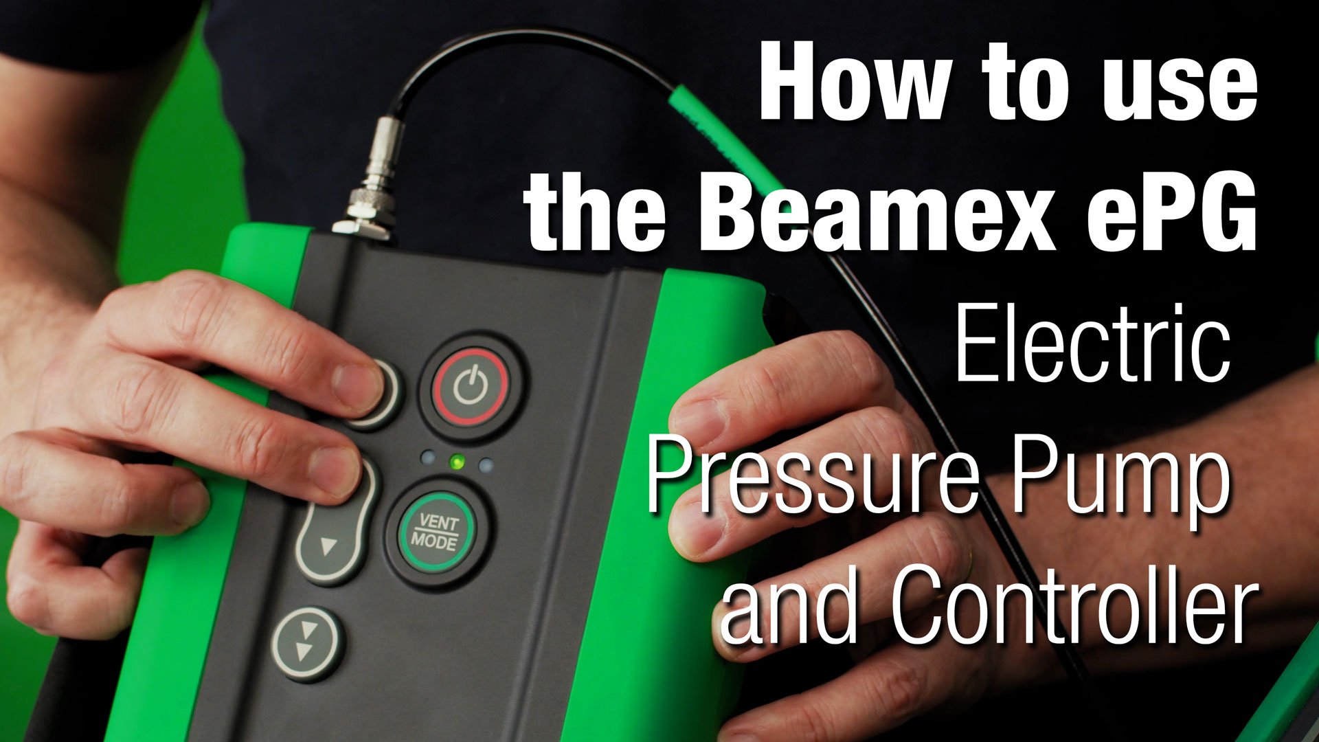 How to calibrate a pressure transmitter using Beamex ePG Beamex