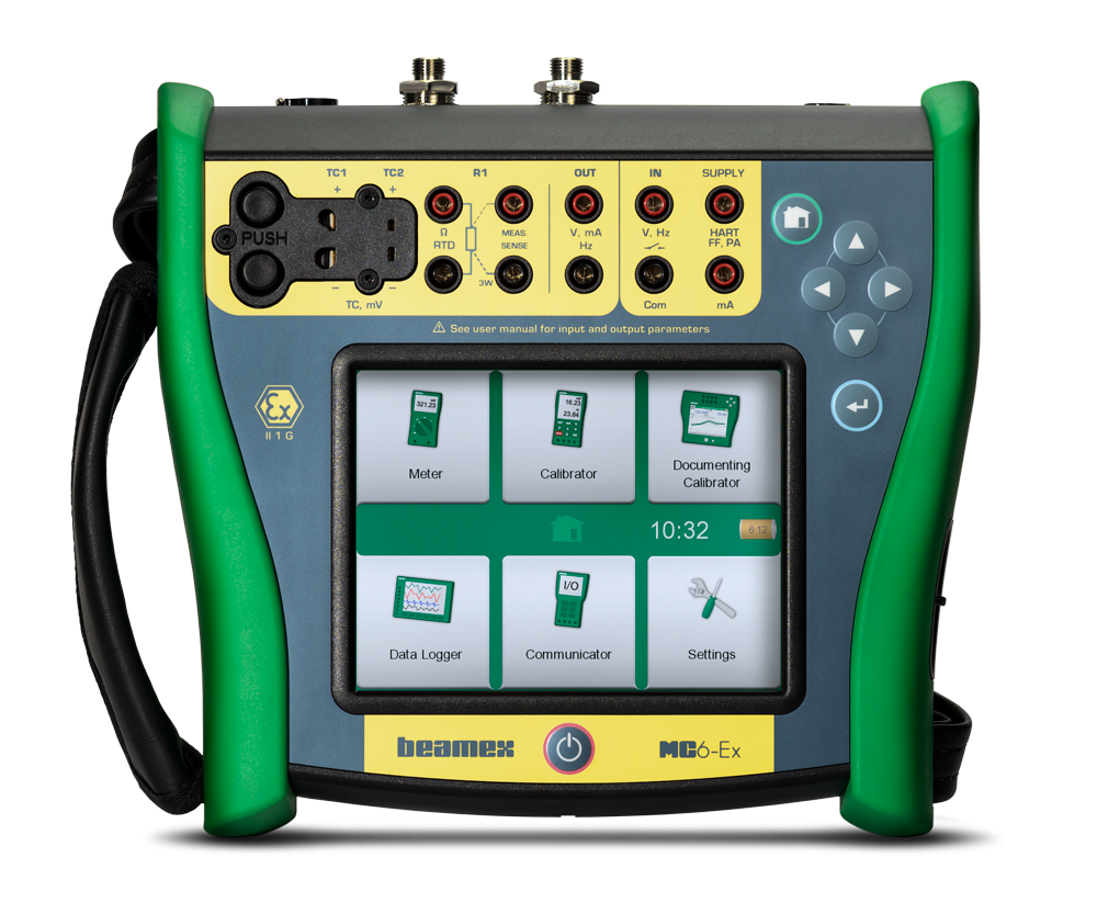 Beamex MC6-Ex intrinsically safe field calibrator and communicator