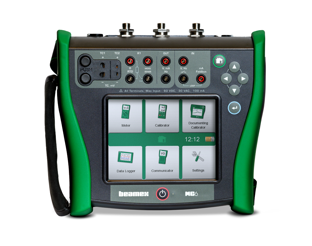 Beamex MC6 advanced field calibrator and communicator