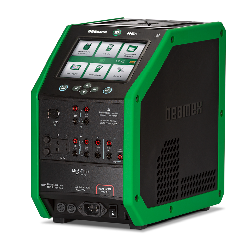 Beamex MC6-T advanced temperature calibrator and communicator