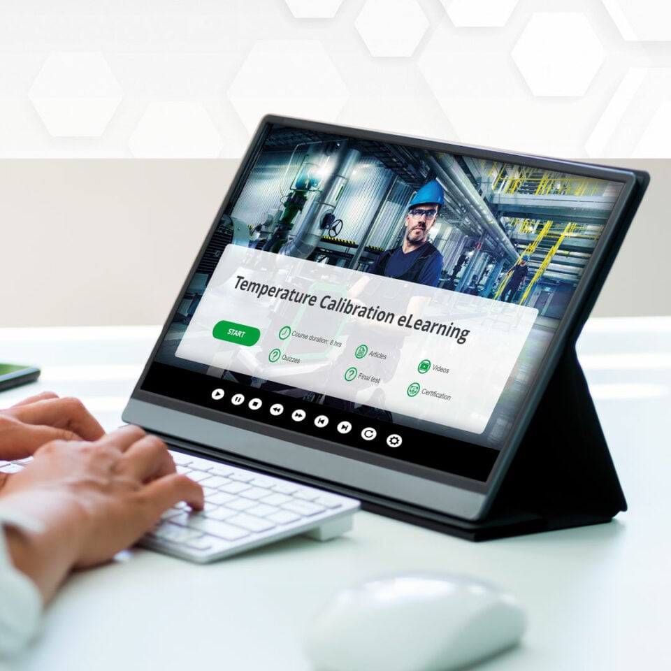 Free eLearning course on temperature calibration.