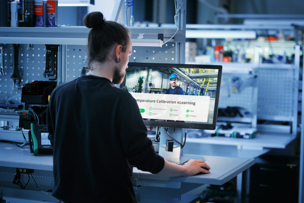 Free eLearning course on temperature calibration.