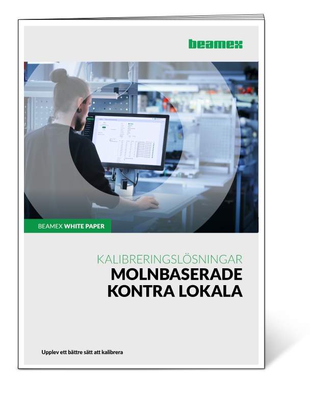 Molnbaserade kontra lokala kalibreringslösningar