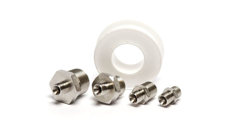 Low pressure connector set NPT male