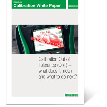 Calibration out of tolerance - Beamex white paper