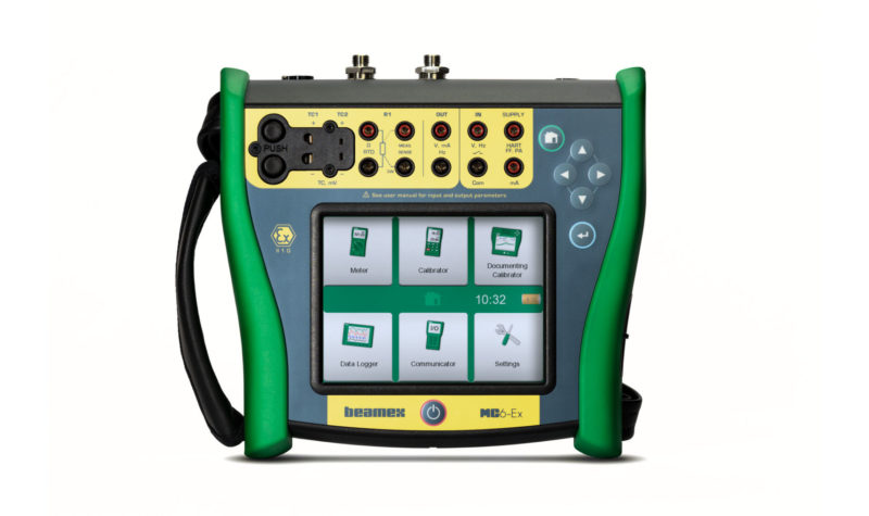 Intrinsically safe calibrator and communicator - Beamex MC6-Ex